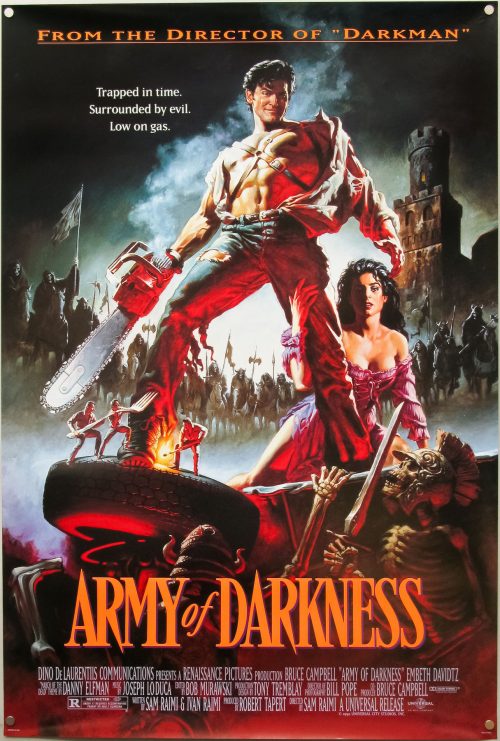 Original Army of Darkness: Evil Dead 3 Movie Poster - Sam Raimi