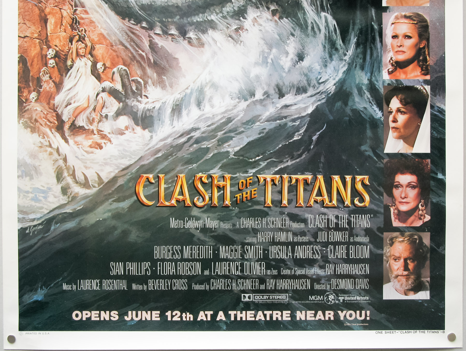 Clash of the Titans, One Sheet, Movie Posters