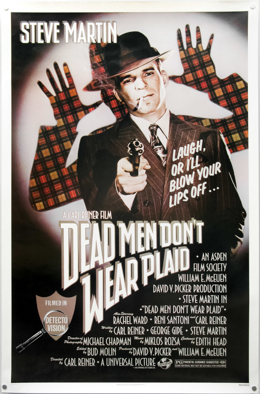 Dead Men Don t Wear Plaid One Sheet USA