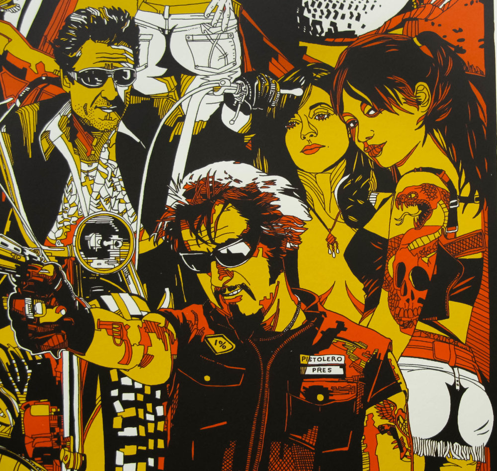Hell Ride / screen print / Tyler Stout / regular / USA