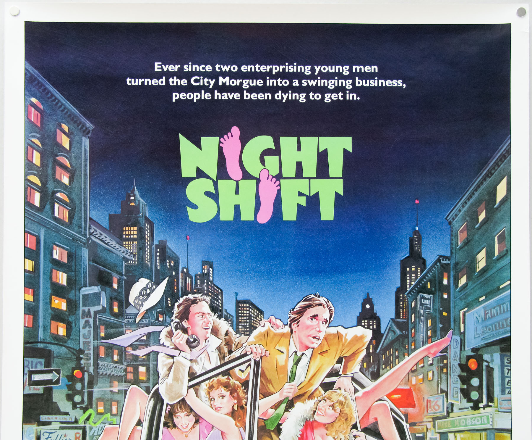 NIGHT SHIFT Movie Poster (1982)