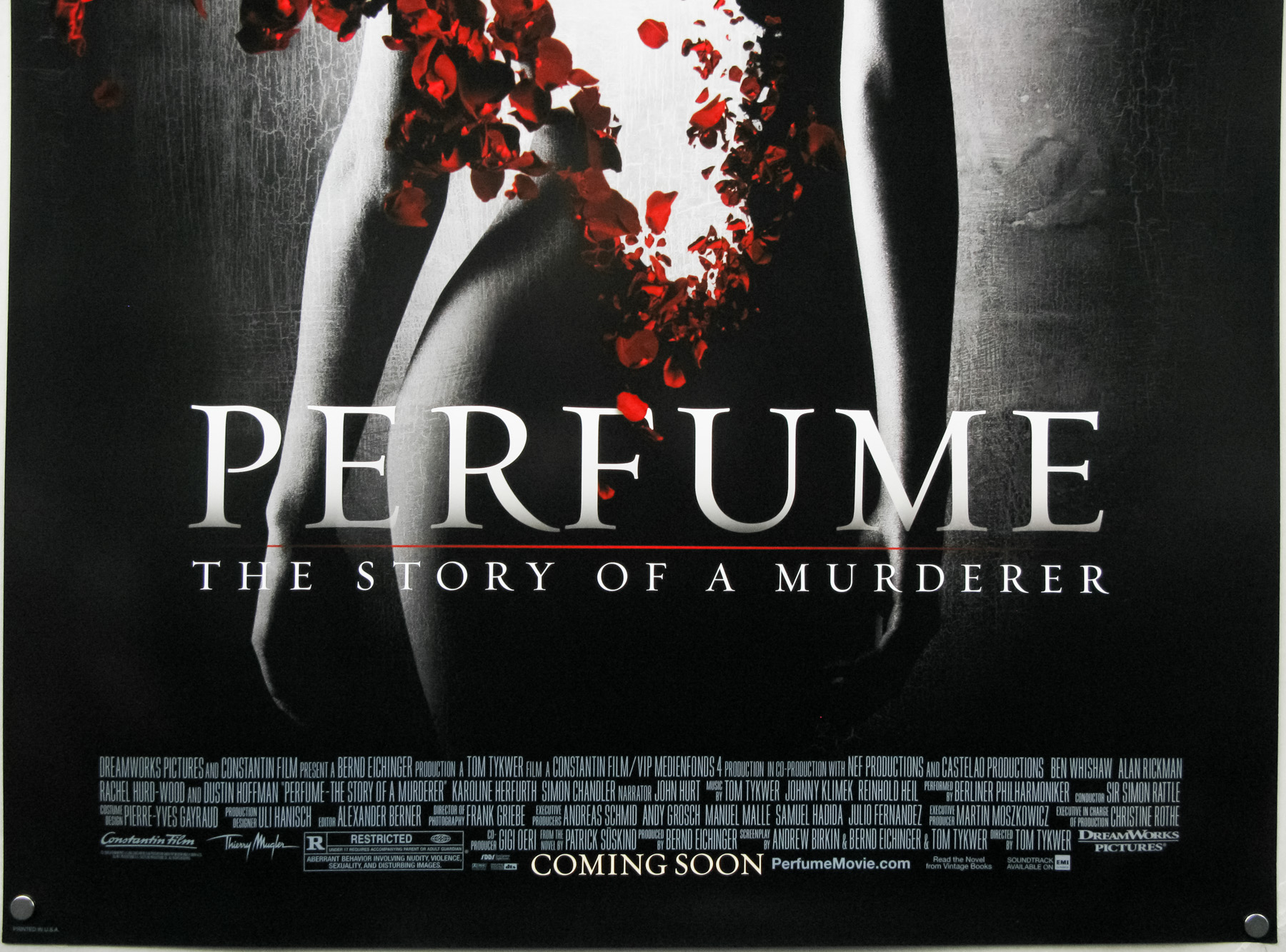 Perfume: The Story Of A Murderer / one sheet / advance / USA