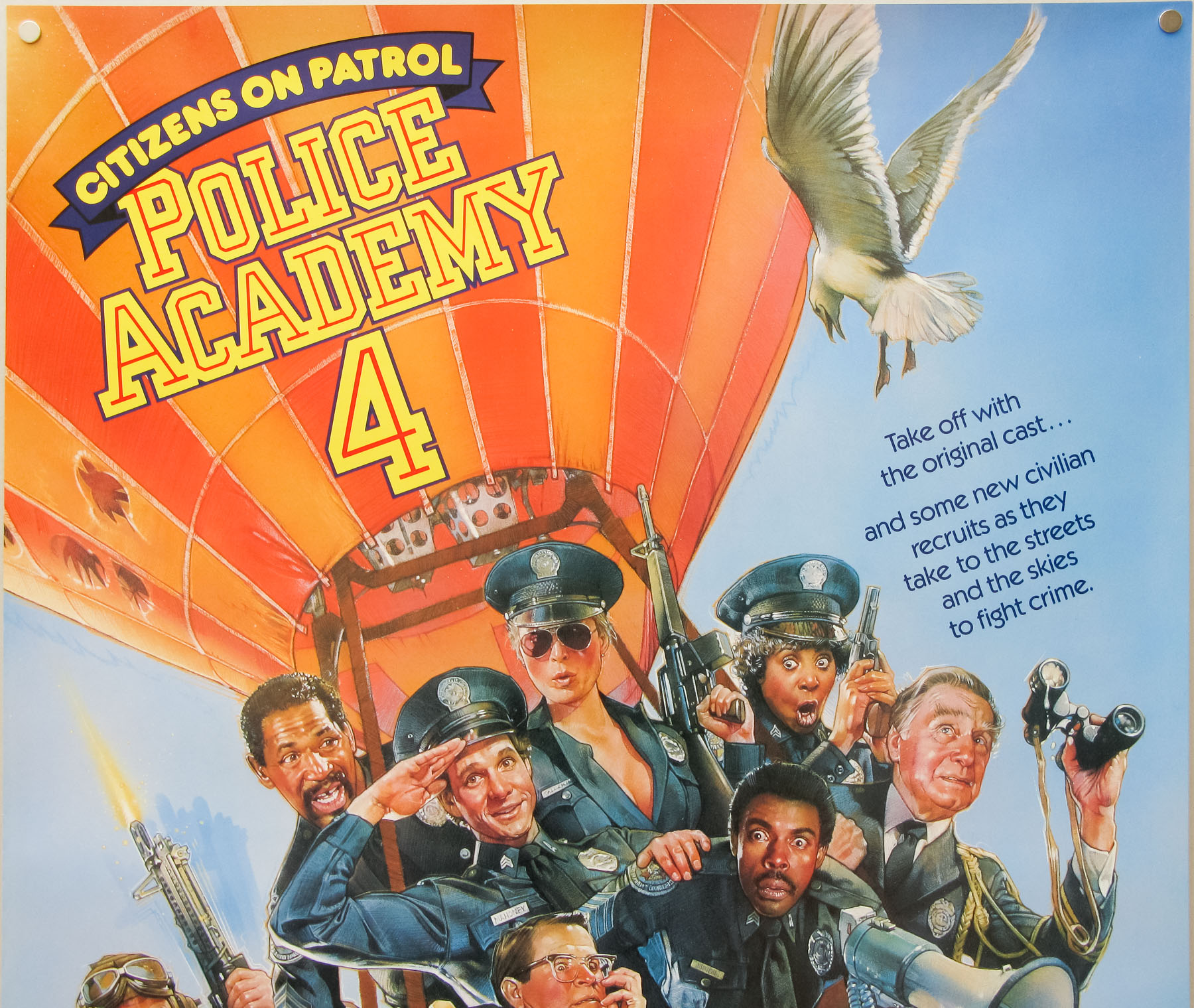 Original Police Academy 4 Poster Costs $100,000