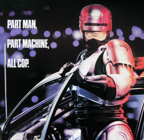 Part Machine .. All Cop Artwork Movie Poster Robocop Vs Ed 209 Part Man