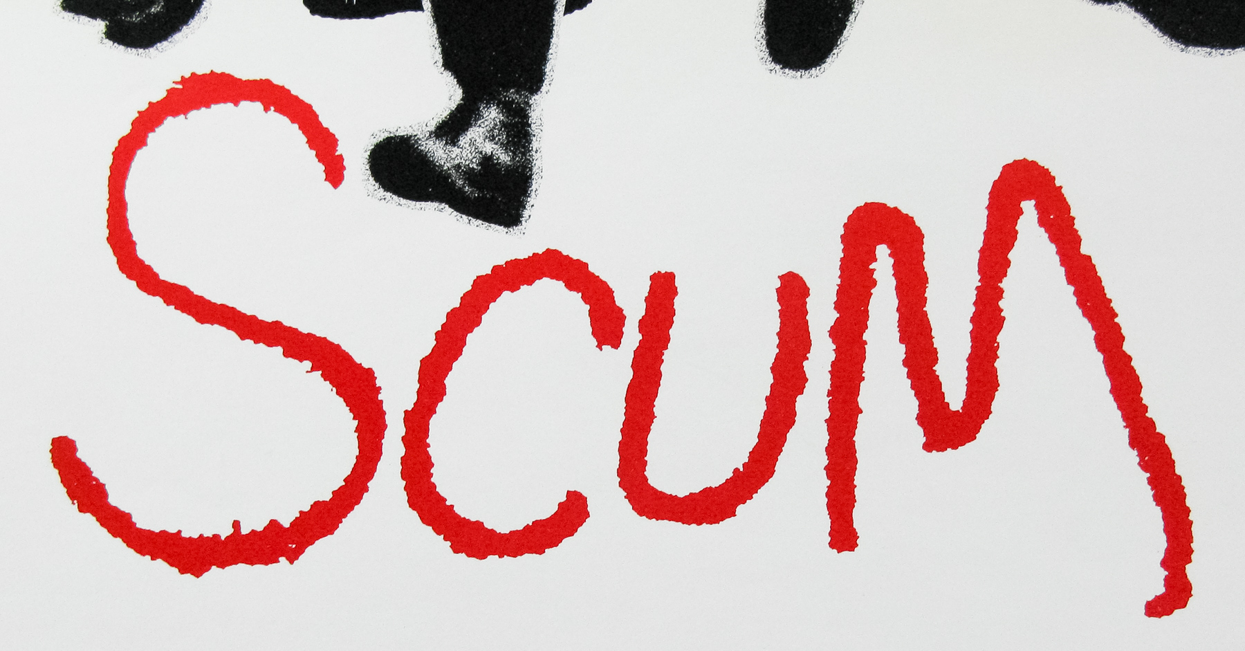 Scum / one sheet / UK