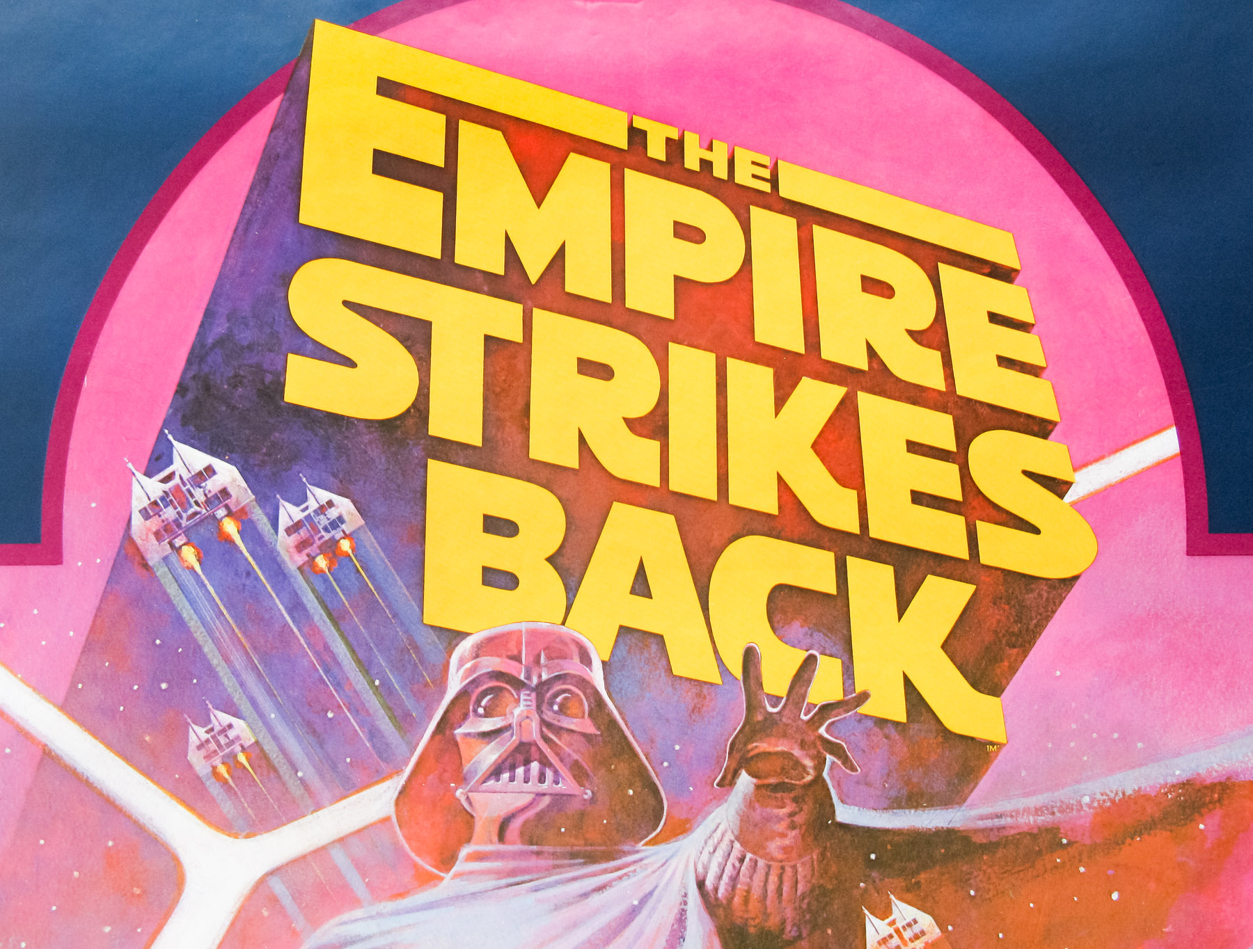 / Empire Strikes / 1982 / NSS version Back re-release sheet USA The one