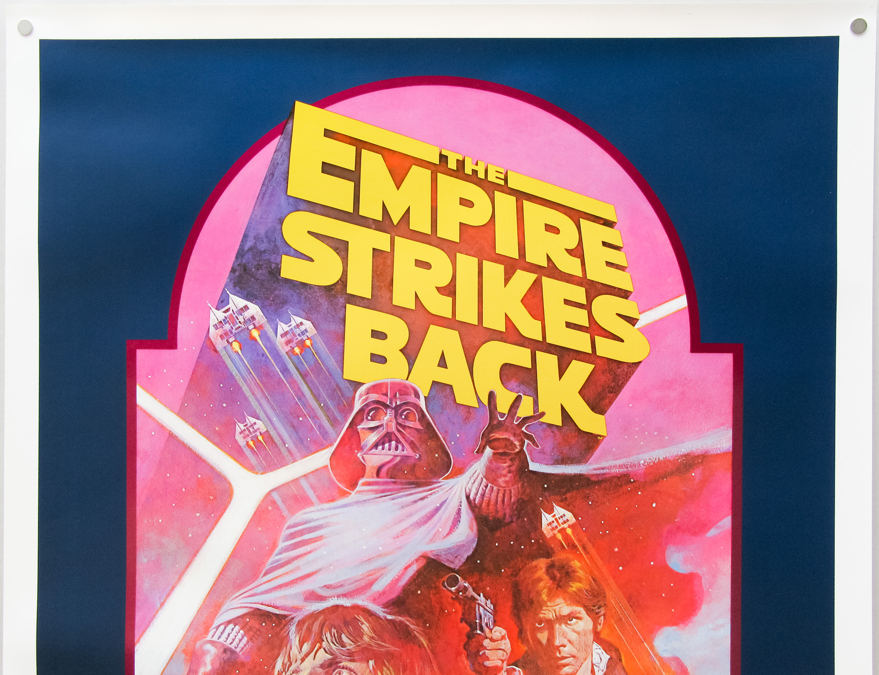 The Empire Strikes Back / one sheet / 1982 re-release / studio version / USA