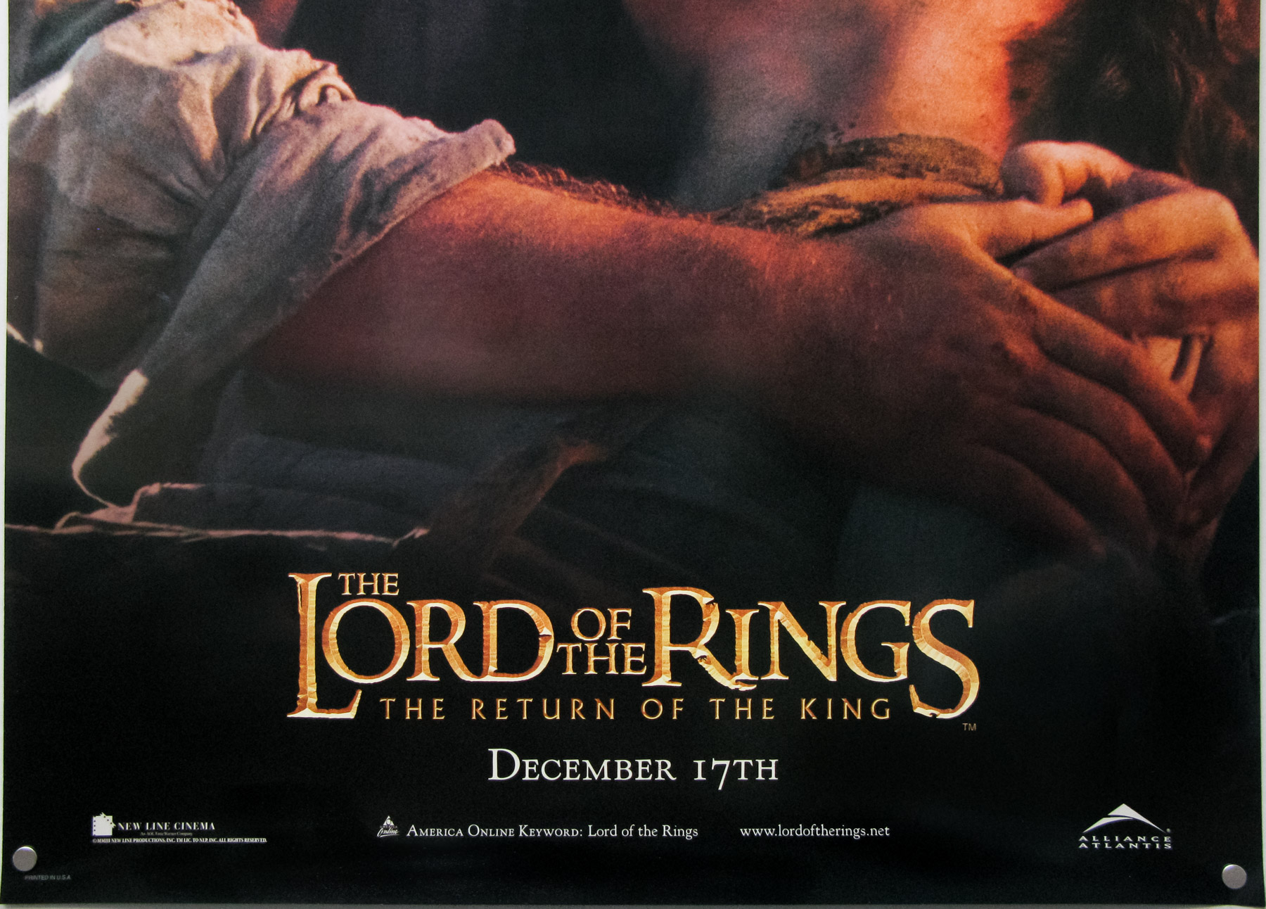 The Lord Of The Rings The Return Of The King / one sheet / teaser