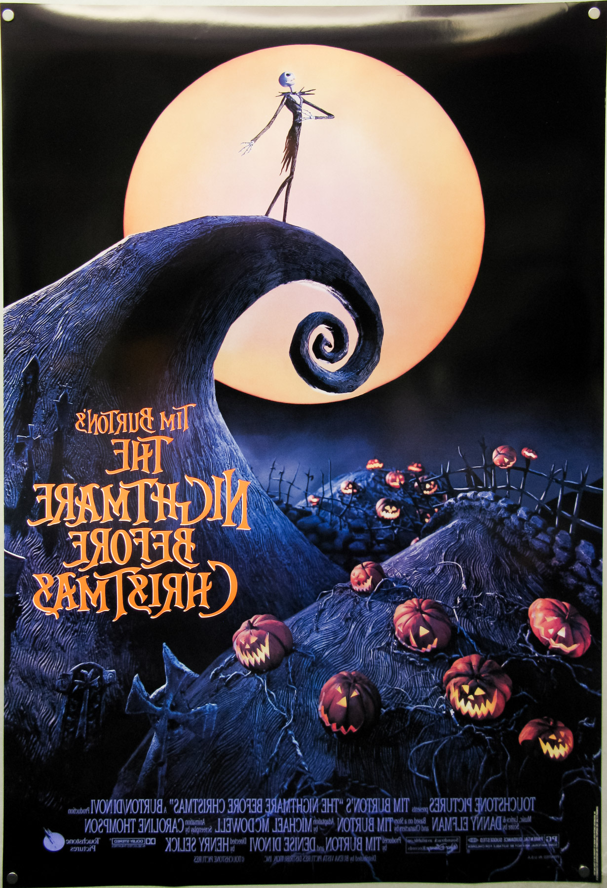 The Nightmare Before Christmas / one sheet / USA