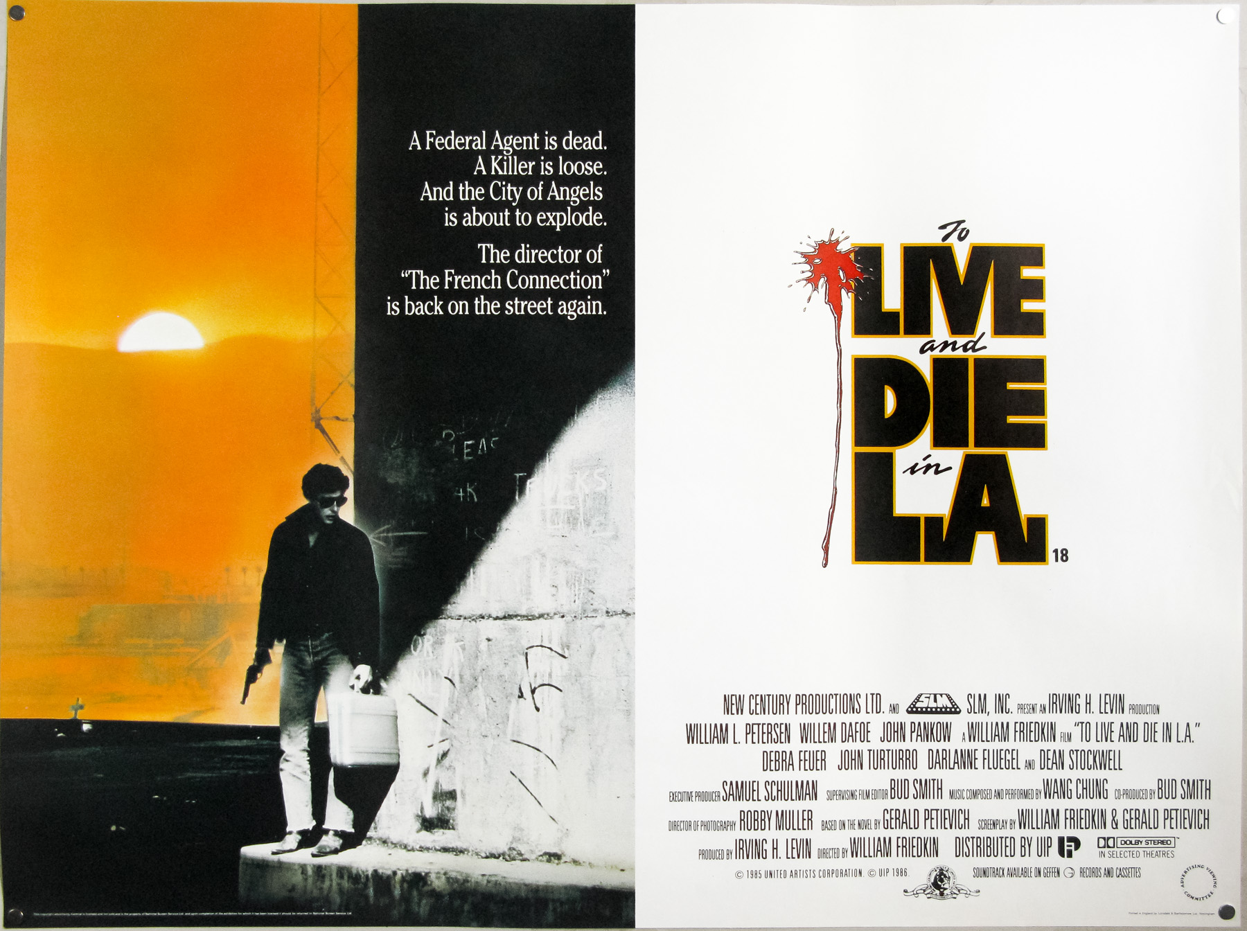 To Live And Die In La Movie Poster