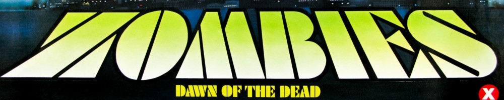 Affiche Originale UK Quad "Zombies - L'aube Des Morts" (1978) - Taille L - Occasion Très Bon état