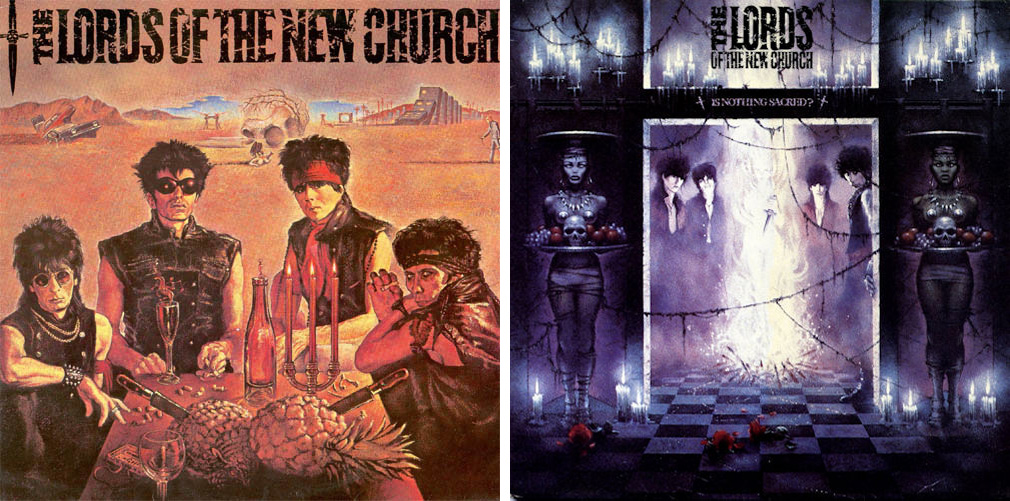 The Lords of the New Church - album covers by Graham