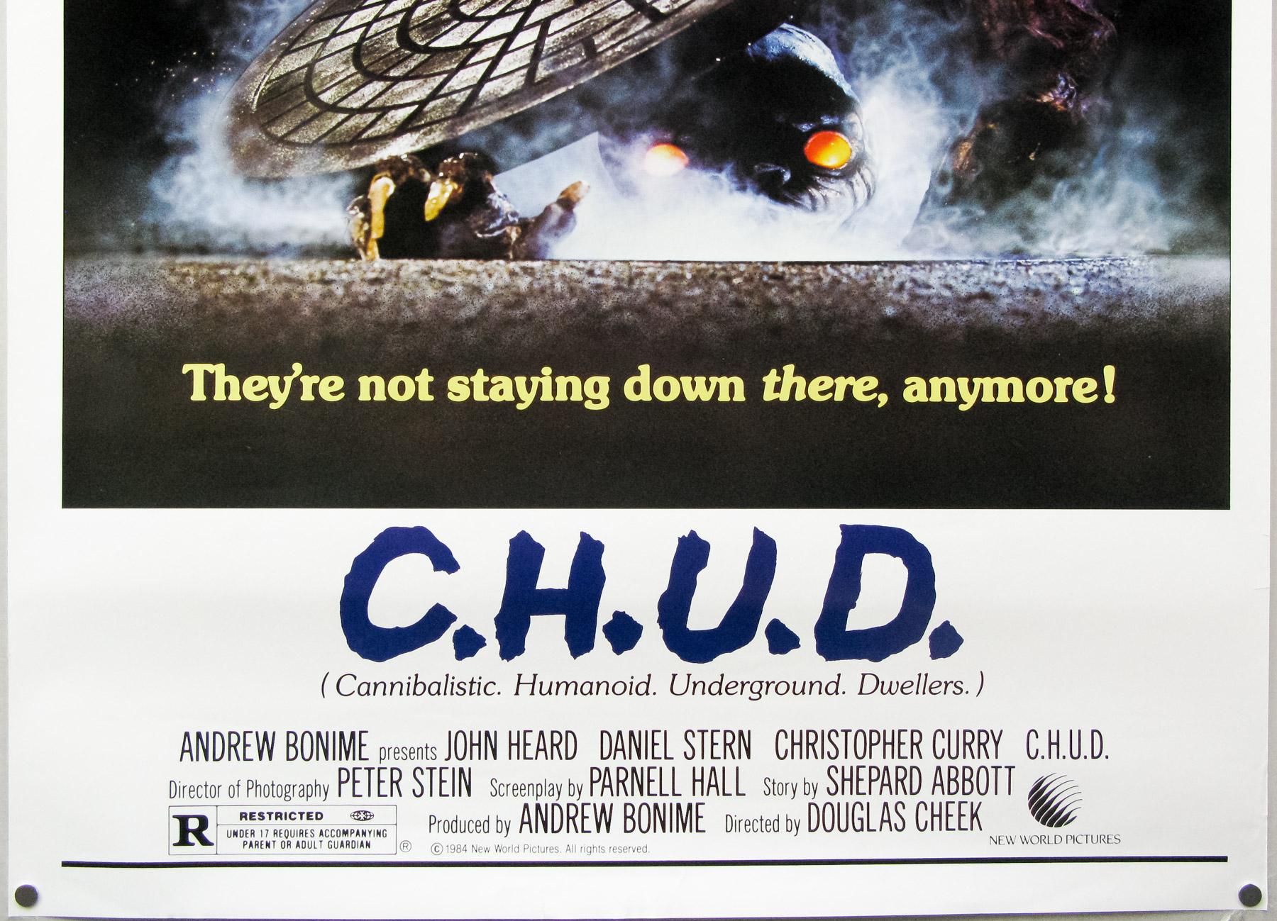 Chud Movie Poster Chud Movie Poster