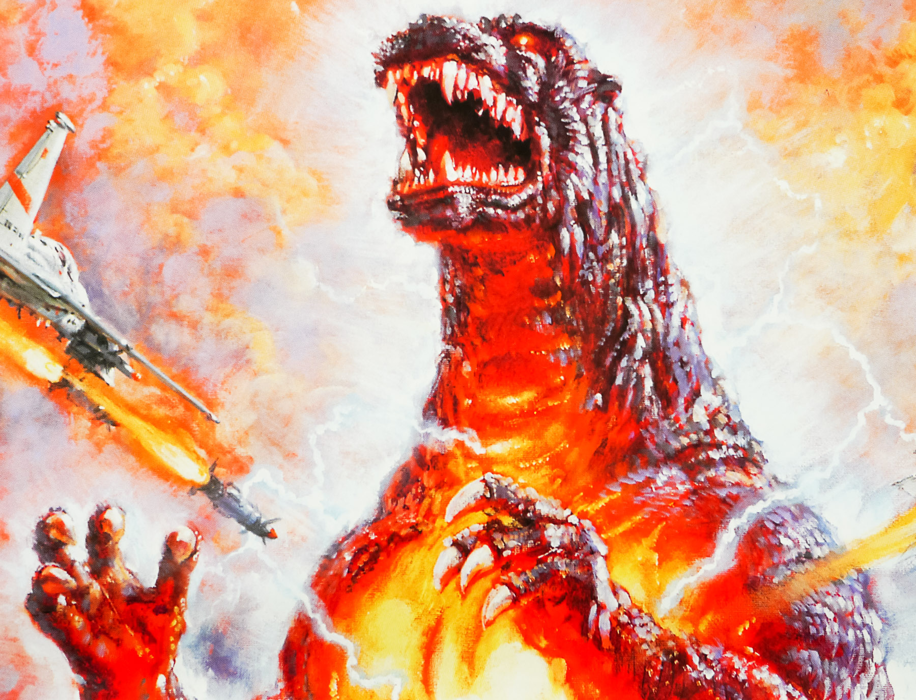 Godzilla vs Destroyah / B2 / artwork style / Japan