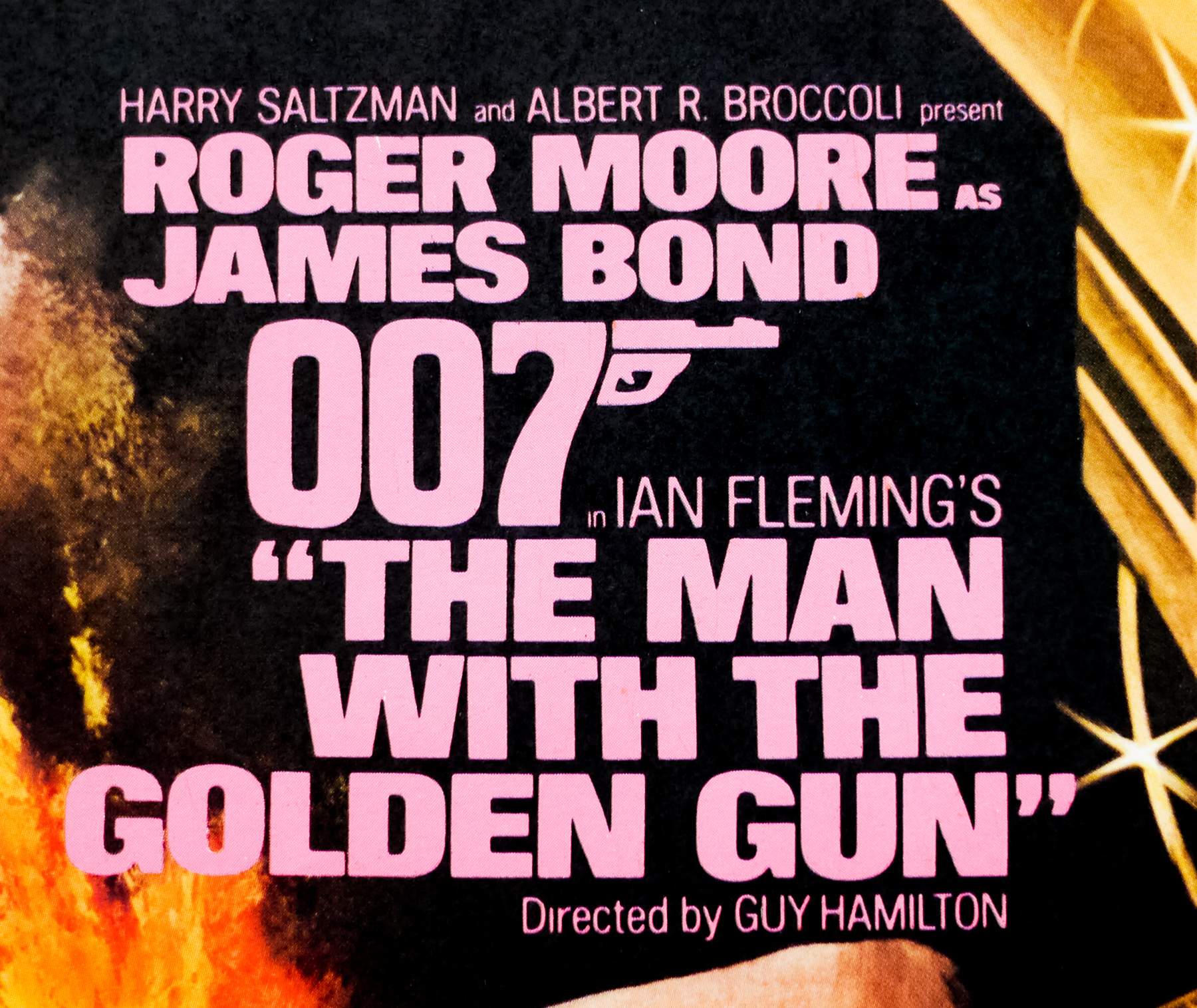 The Man With The Golden Gun / B2 / Japan