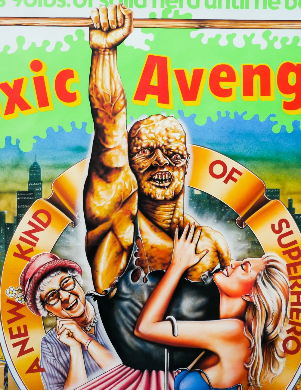 The Toxic Avenger / quad / UK