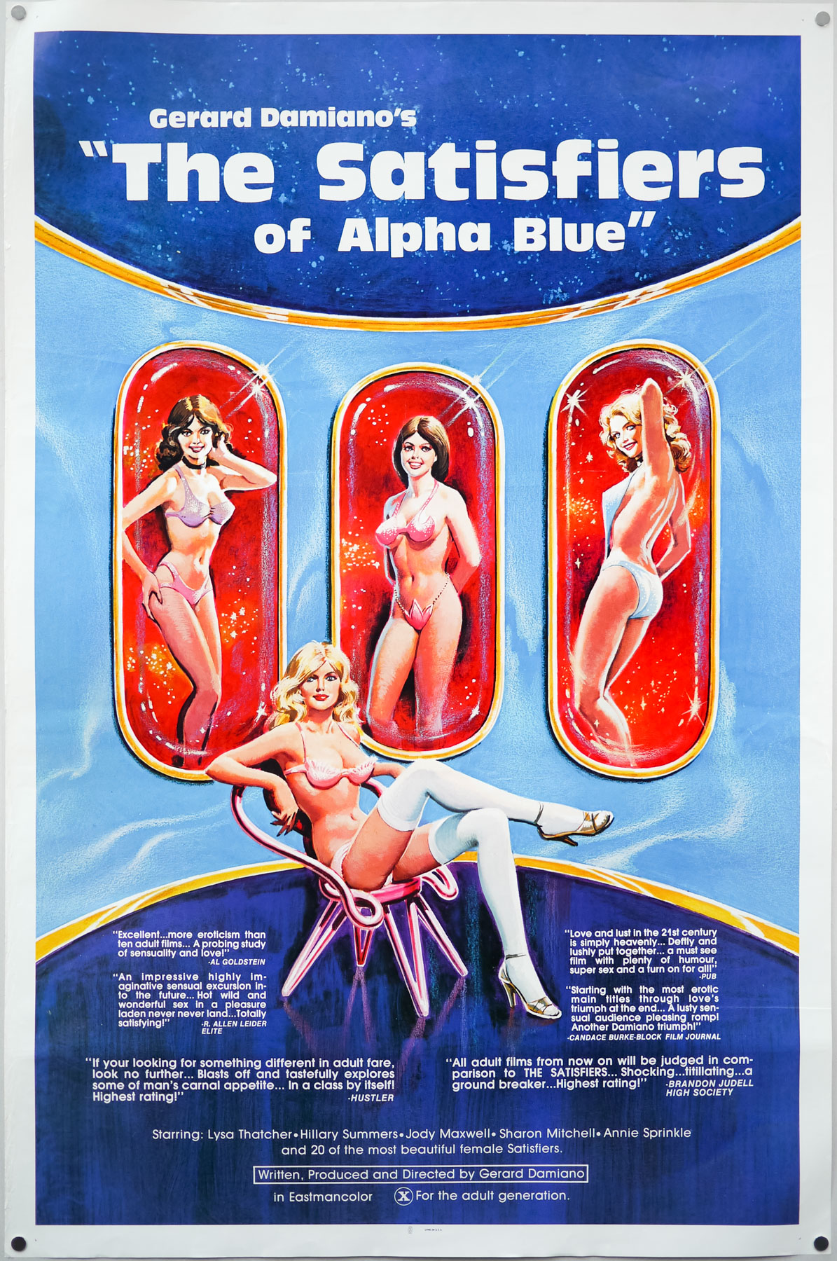 Satisfiers of alpha blue