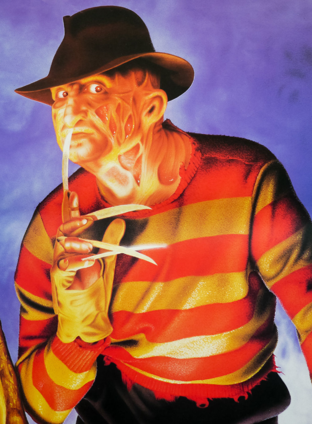 A Nightmare on Elm Street 5: the Dream Child / B2 / art style / Japan