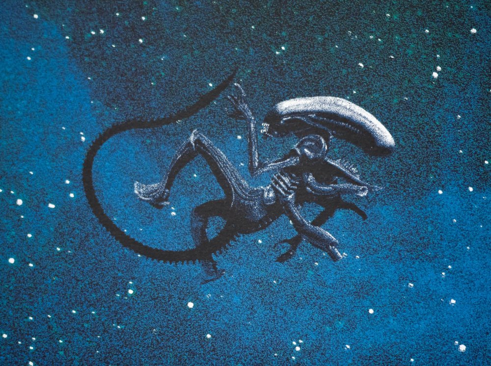 Alien / 'You are my lucky star' / screen print / variant / Mark Englert ...